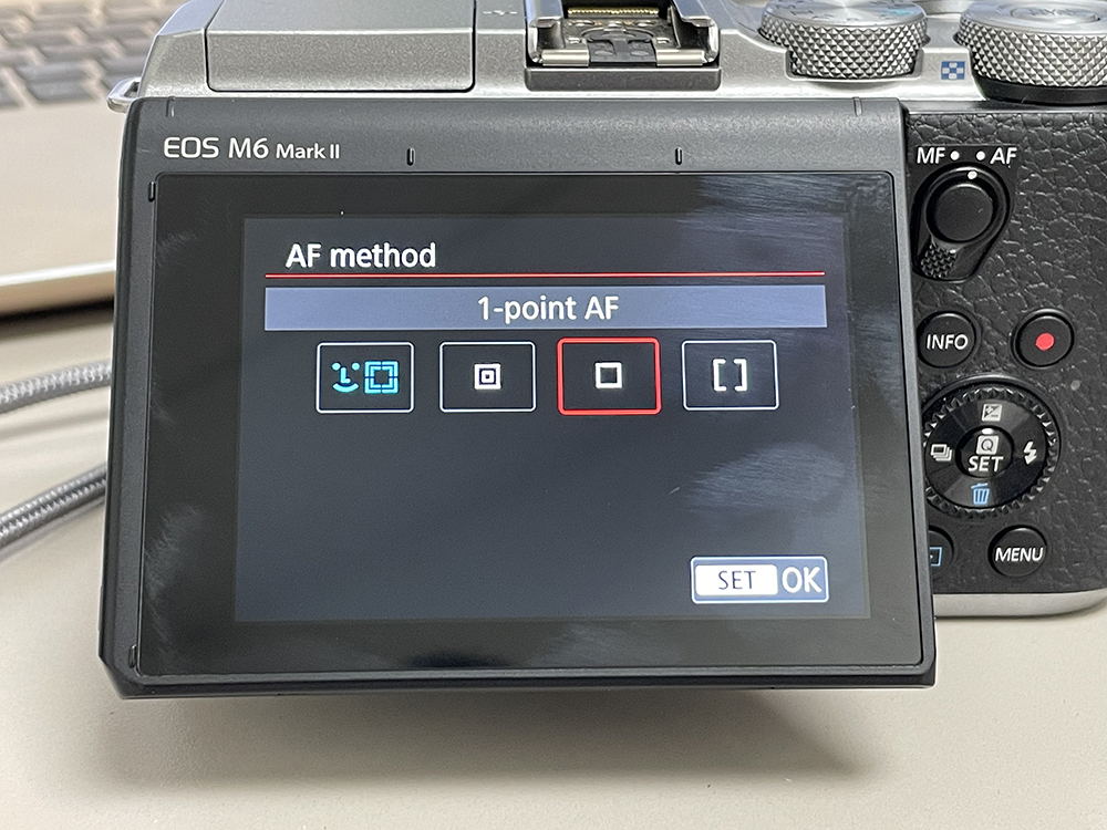 EOS M6 Mark II - AF Method 2