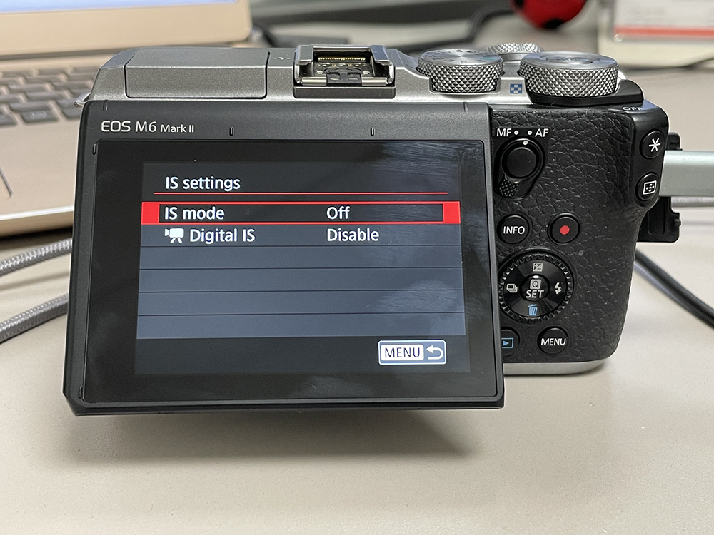 EOS M6 Mark II - IS Settings 2