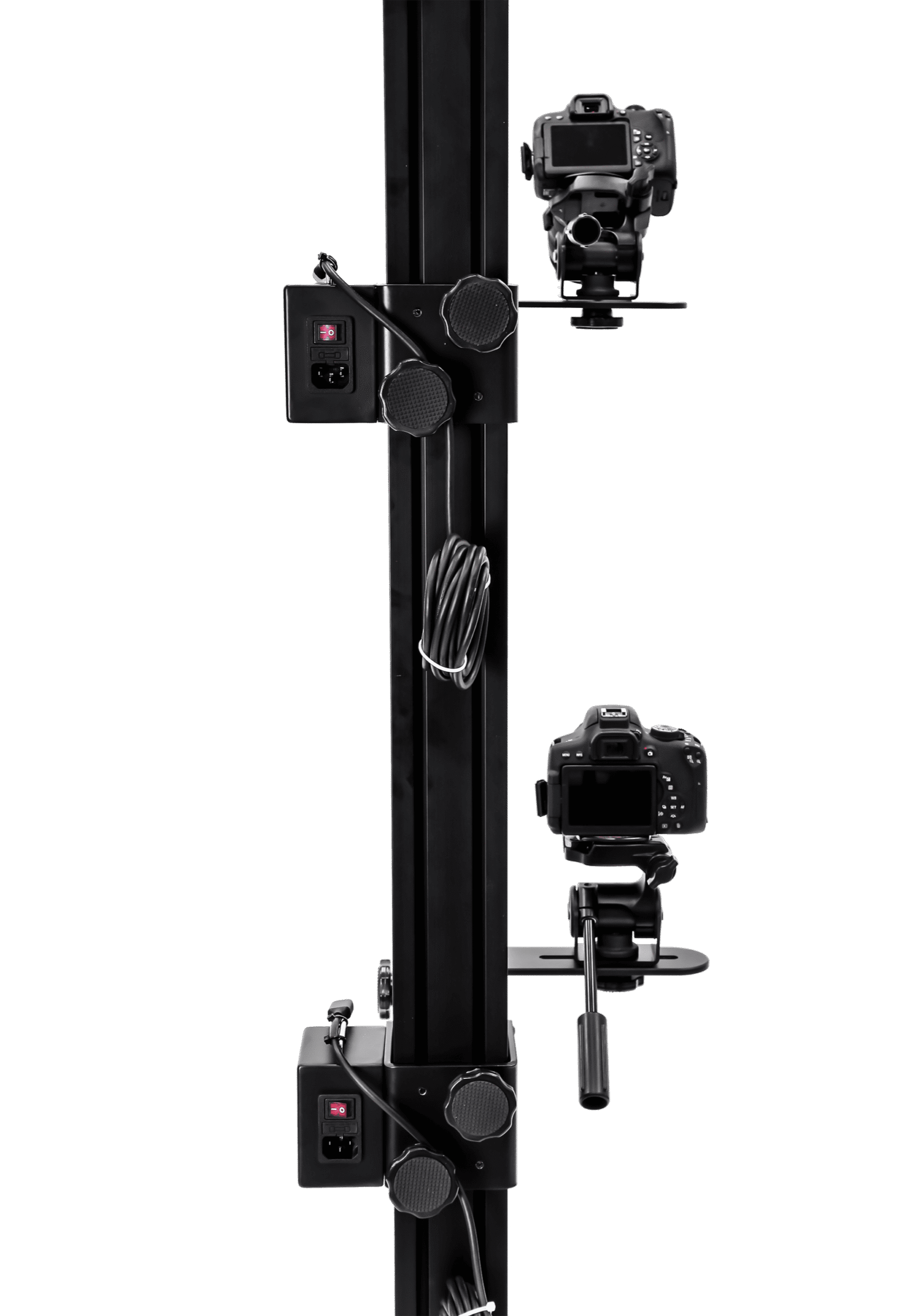 ortery-dualview-2 Close-up image of Ortery's DualView 600 product photography solution